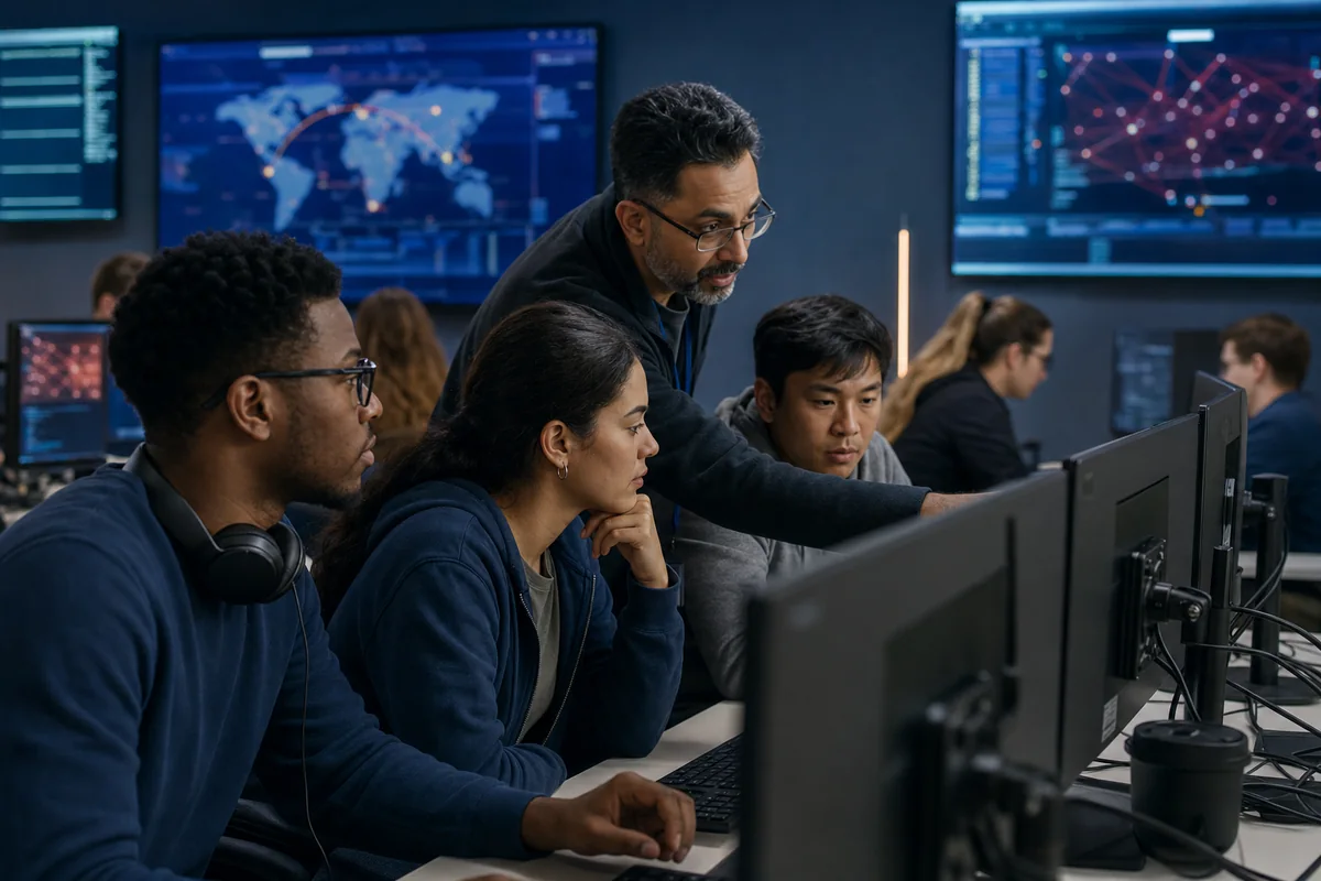Professional learning for Professional Bachelor in Cybersecurity